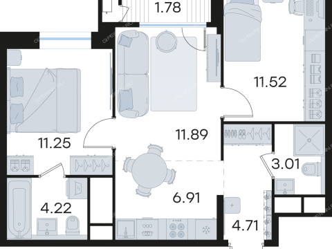 2-komnatnaya-ul-garshina-d-40-k1-1-5 фото
