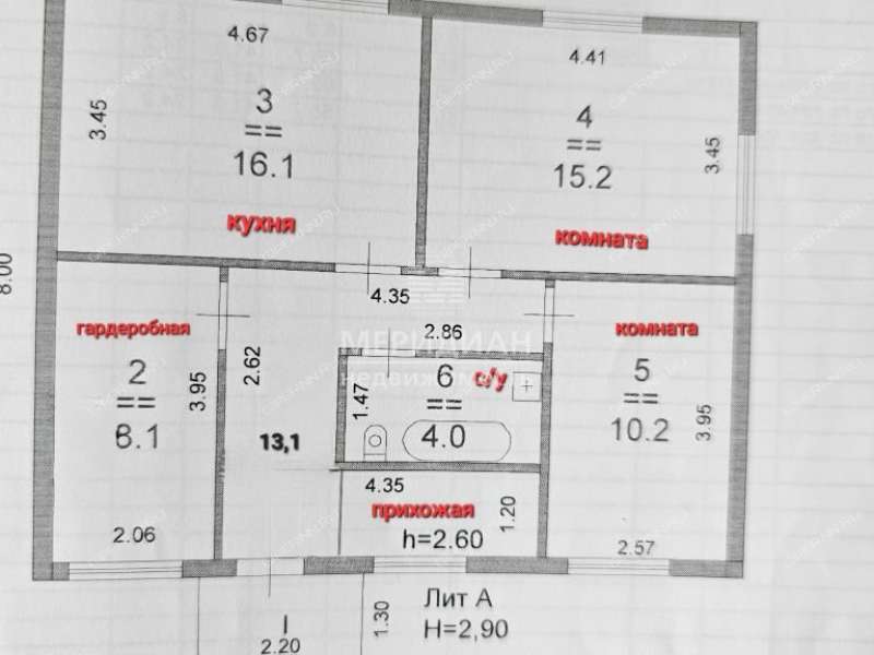 дом на улице Никанорова город Бор