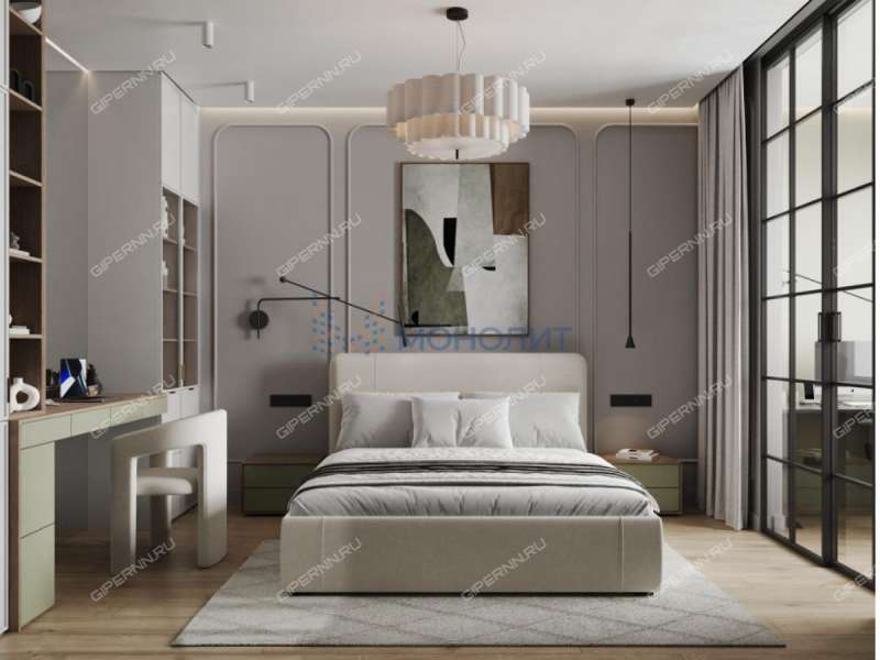 двухкомнатная квартира на Большей Печёрской улице дом 89