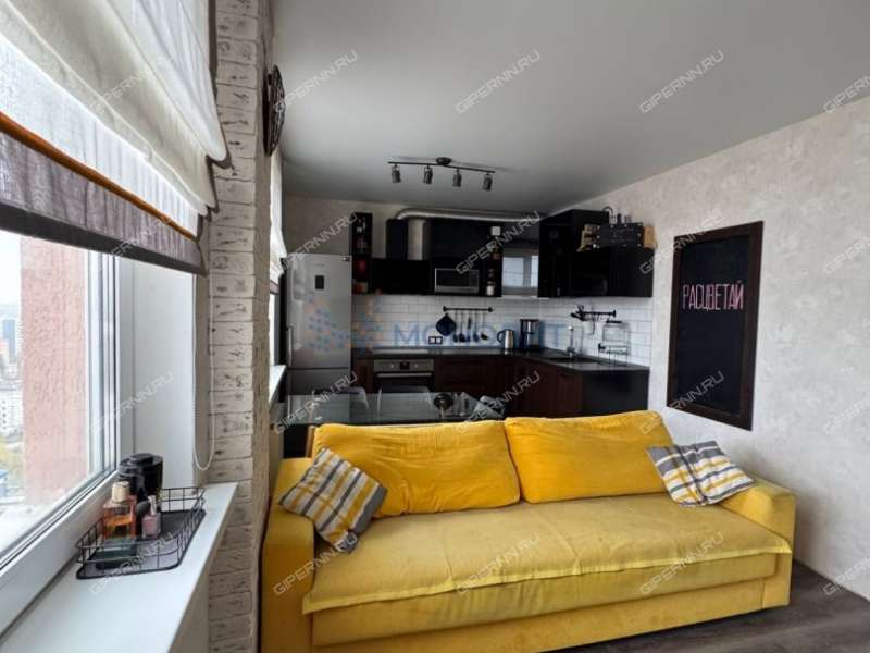 однокомнатная квартира на Краснозвёздной улице дом 35