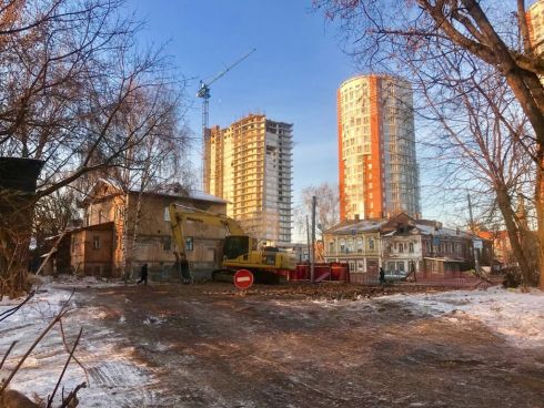 Как бульдозеры готовят Старый Нижний к 800-летию