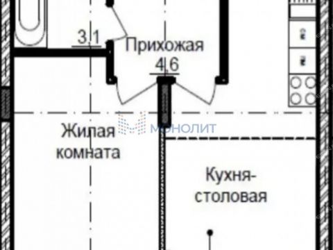 1-komnatnaya-ul-novokuznechihinskaya-d-5 фото