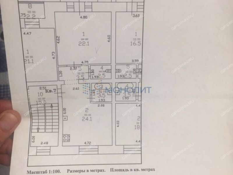 однокомнатная квартира на Союзном проспекте дом 5А