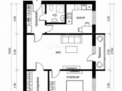 2-komnatnaya-ul-vaneeva-d-98-k2 фото