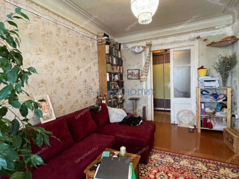 двухкомнатная квартира в переулке Жуковского дом 5 город Дзержинск