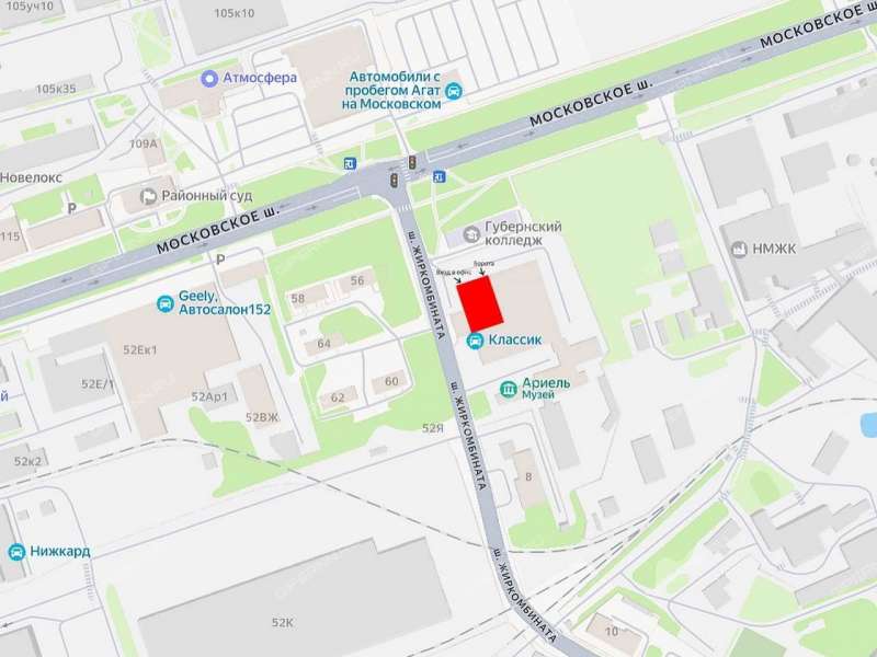 помещение под склад на Жиркомбината ш, д.8а