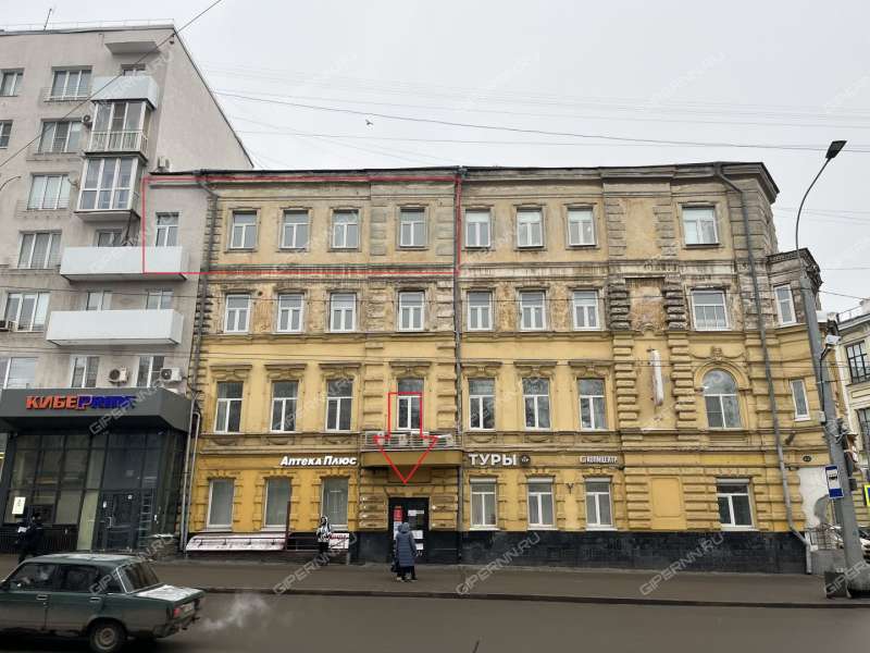 помещение под офис на площади Максима Горького