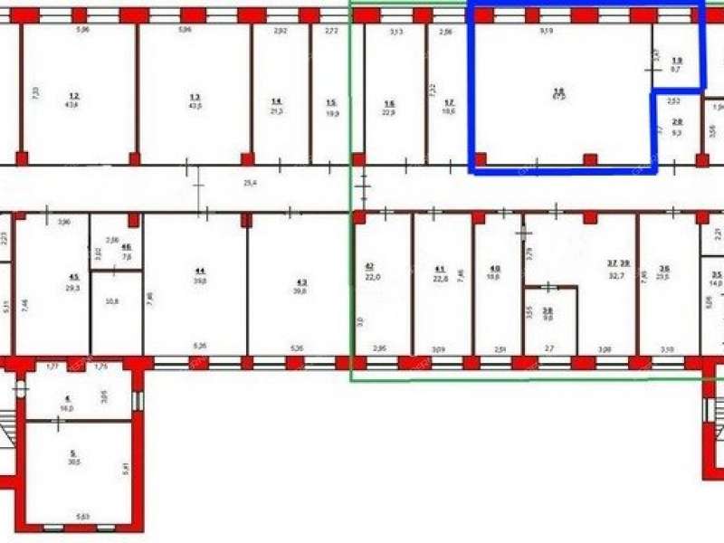 помещение под торговую площадь на Полтавская ул. 32