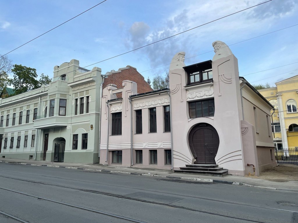 Реставрация «шахматного дома» в Нижнем Новгороде может завершиться осенью