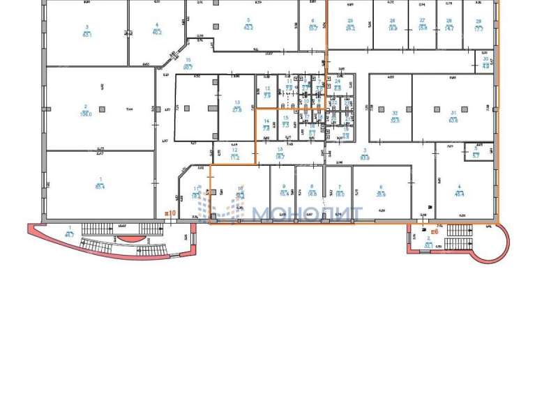 помещение под офис, торговую площадь на Деловой улице