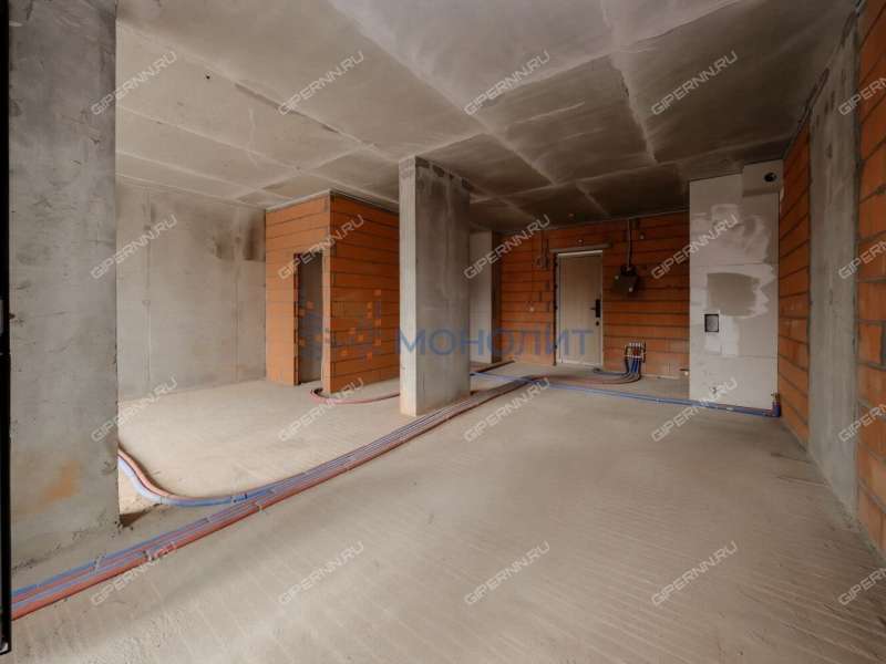 однокомнатная квартира в новостройке на Октябрьской улице дом 21