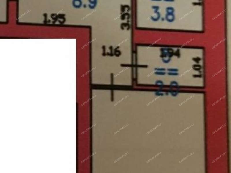 двухкомнатная квартира на улице Родионова дом 193 к5