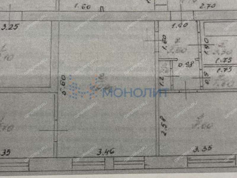 двухкомнатная квартира на проспекте Ленина дом 58А