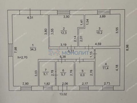 dom-selo-bezvodnoe-kstovskiy-rayon фото