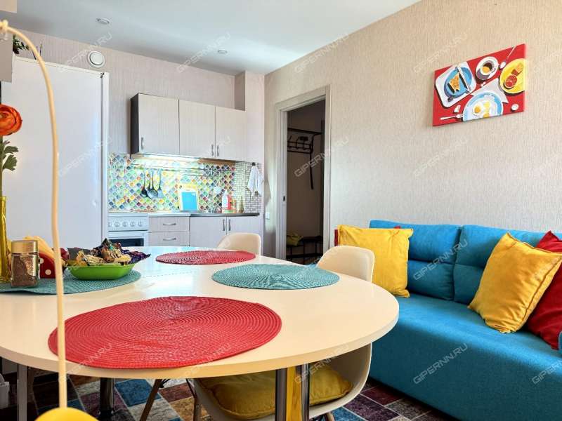 двухкомнатная квартира на улице Цветочная дом 13