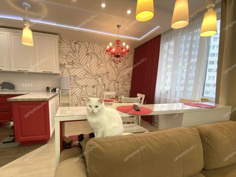 двухкомнатная квартира на улице Маршала Баграмяна дом 2