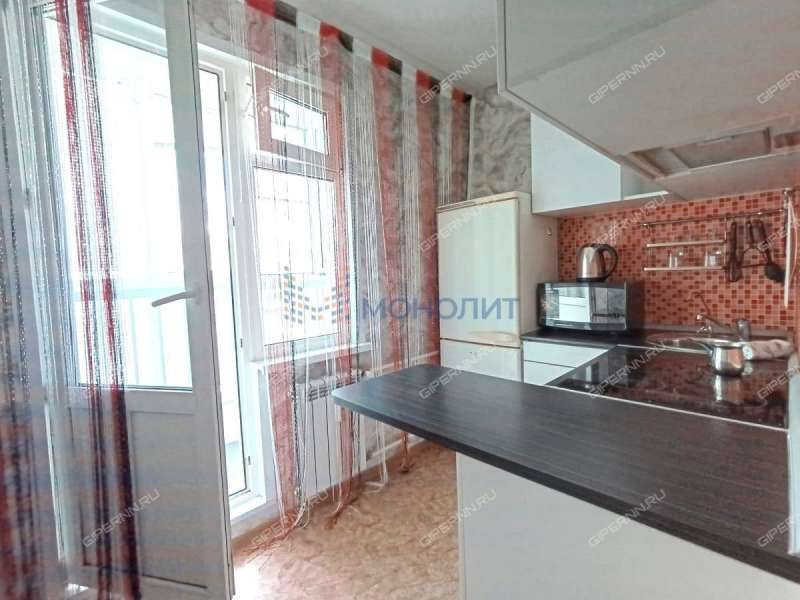 однокомнатная квартира на Бурнаковской улице дом 61