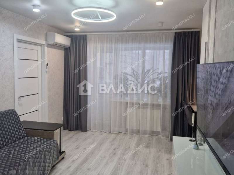 двухкомнатная квартира на улице Ванеева дом 104 к2