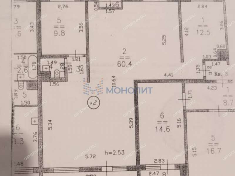 помещение под офис, торговую площадь на улице Сергея Акимова