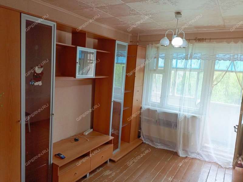 двухкомнатная квартира на Лесозаводской улице дом 19 город Выкса