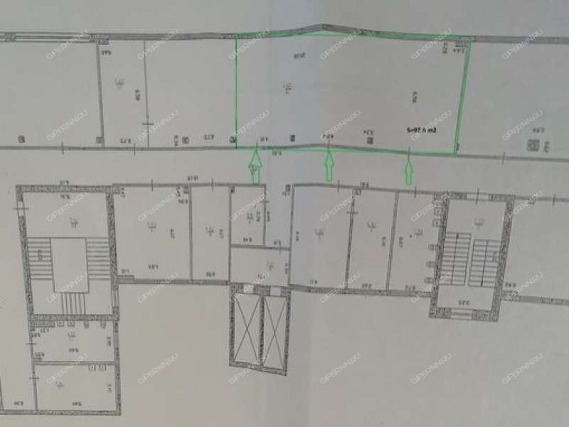 помещение под офис на Октябрьской Революции ул, д.43