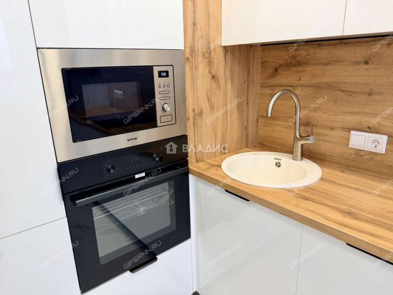 двухкомнатная квартира на улице Героя Советского Союза Аристархова дом 9