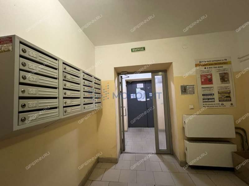 однокомнатная квартира на Окской набережной дом 19 город Дзержинск