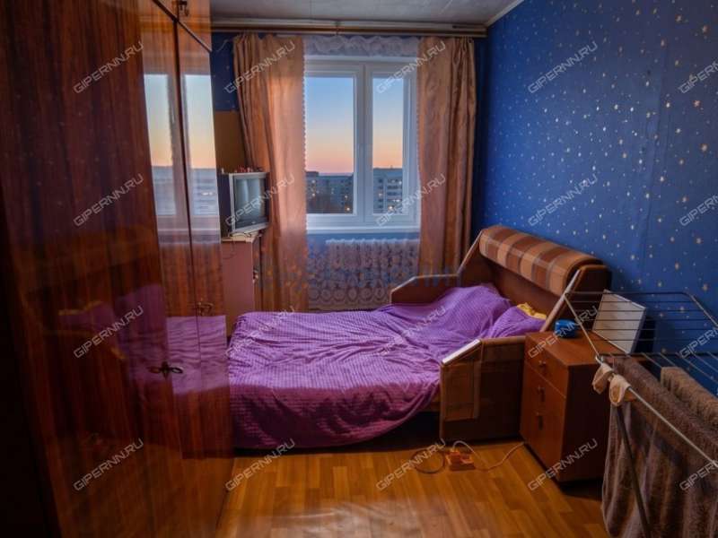 двухкомнатная квартира на улице Будённого дом 10 город Дзержинск