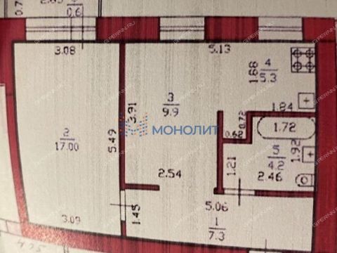 2-komnatnaya-ul-respublikanskaya-d-27 фото