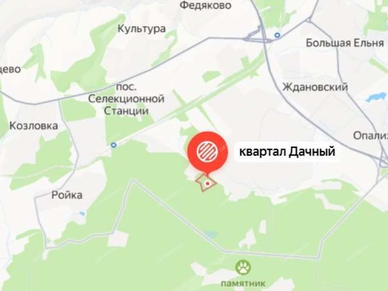 земельный участок 7,5 сотки квартал Дачный деревня Черемисское