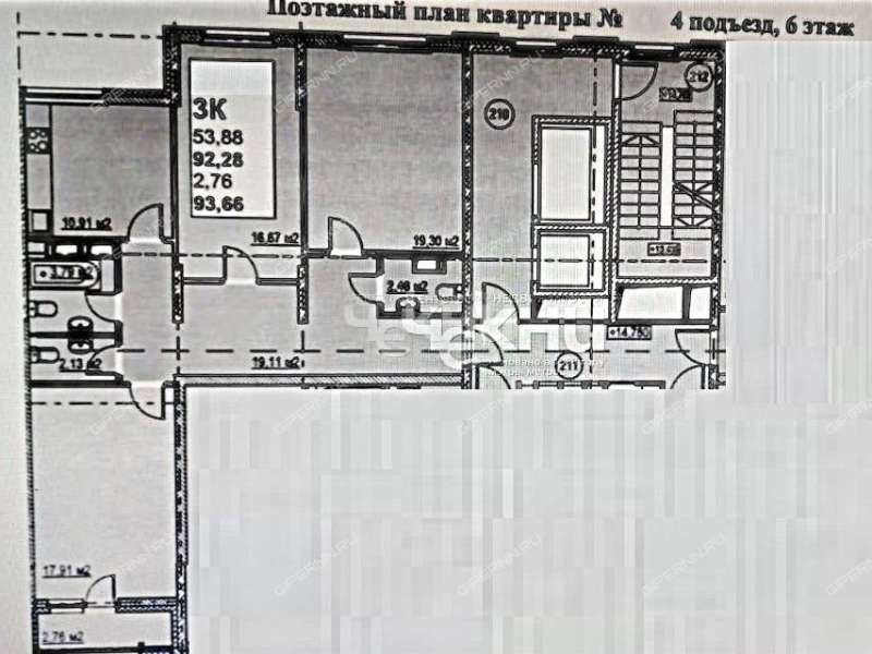 трёхкомнатная квартира на улице Максима Горького дом 73