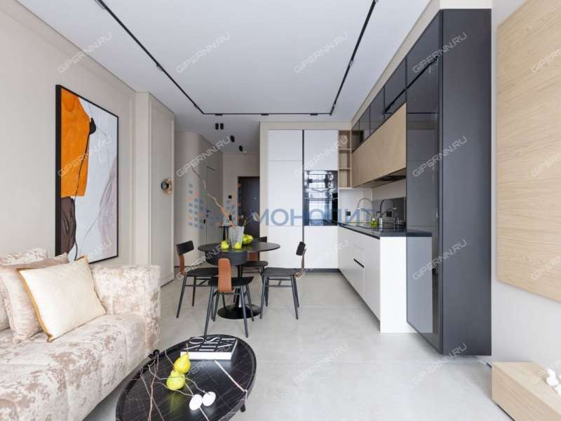 двухкомнатная квартира на улице Владимира Высоцкого дом 1