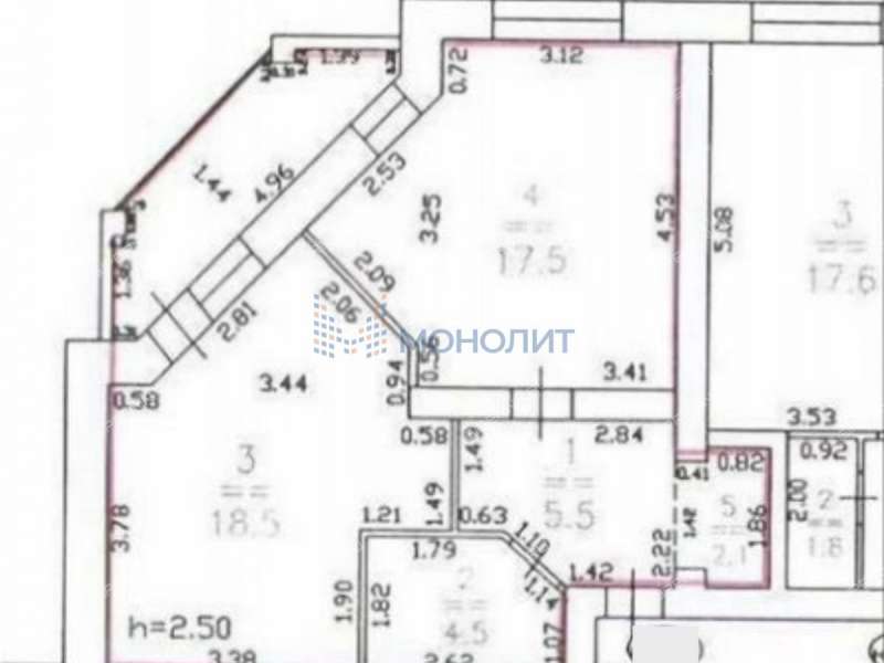 однокомнатная квартира на улице М.Горького дом 62/4 город Бор