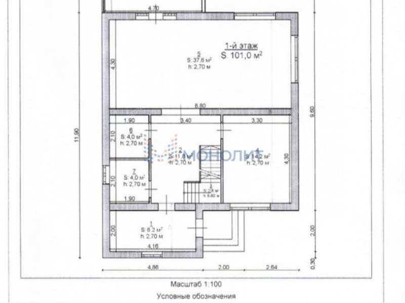 коттедж на улице Лесная деревня Шумилово