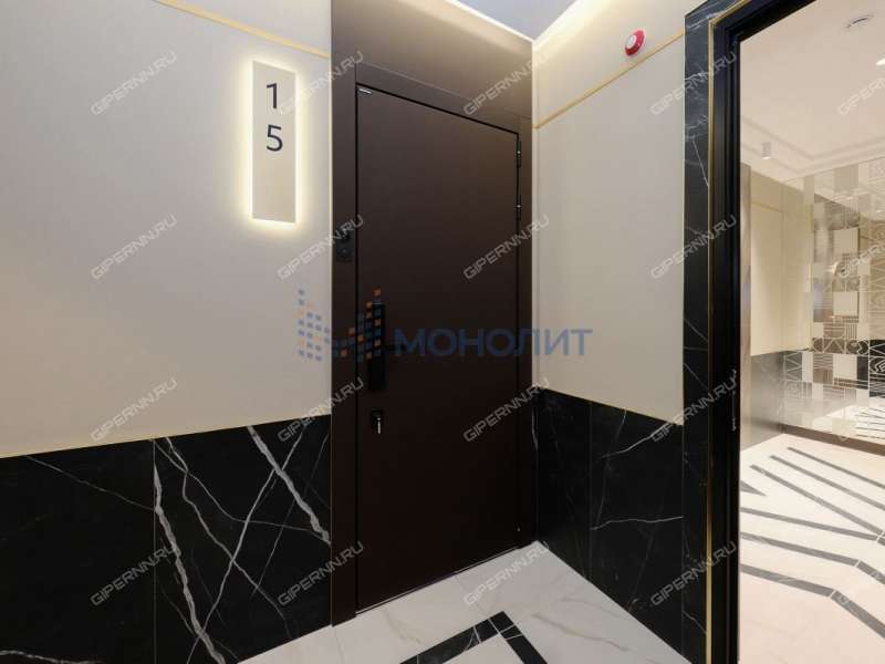 однокомнатная квартира в новостройке на Октябрьской улице дом 21