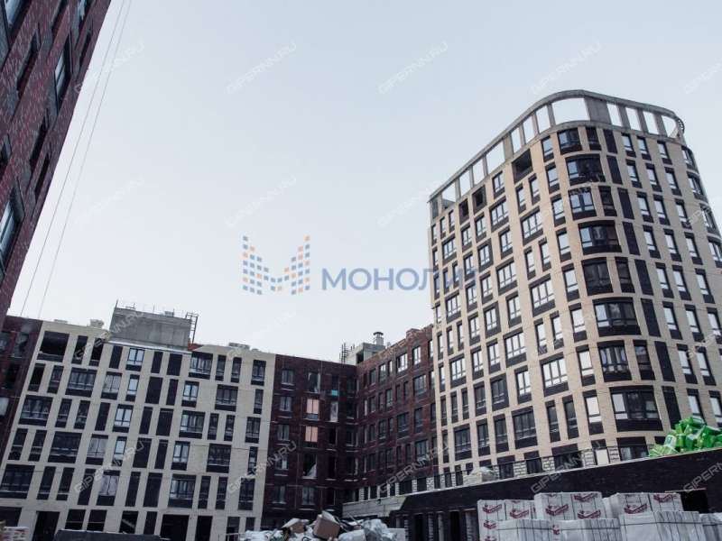 трёхкомнатная квартира в новостройке на Витебской улице