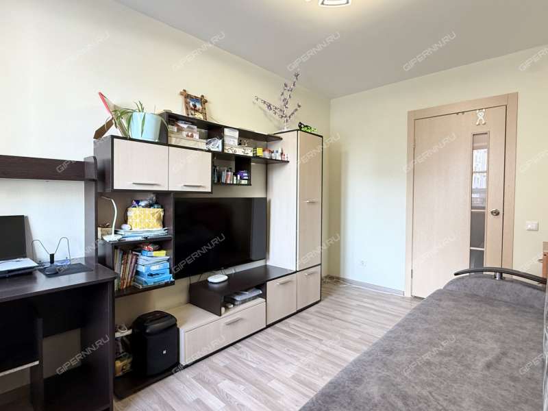 однокомнатная квартира на Космической улице дом 34 к2