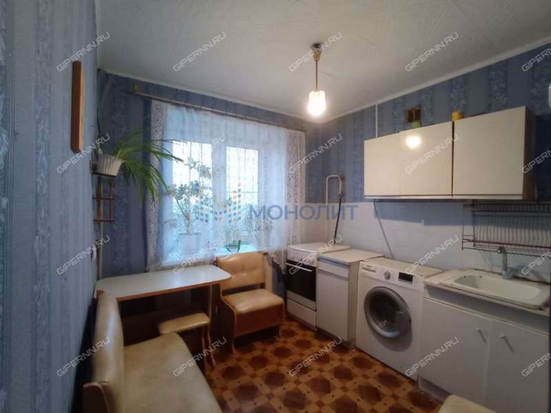 двухкомнатная квартира на улице Фаворского дом 42 город Павлово