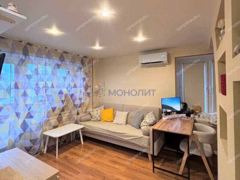 однокомнатная квартира на улице Радистов дом 3