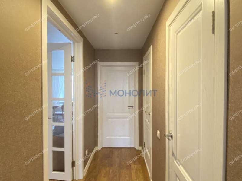 трёхкомнатная квартира на улице Галкина дом 13 город Дзержинск