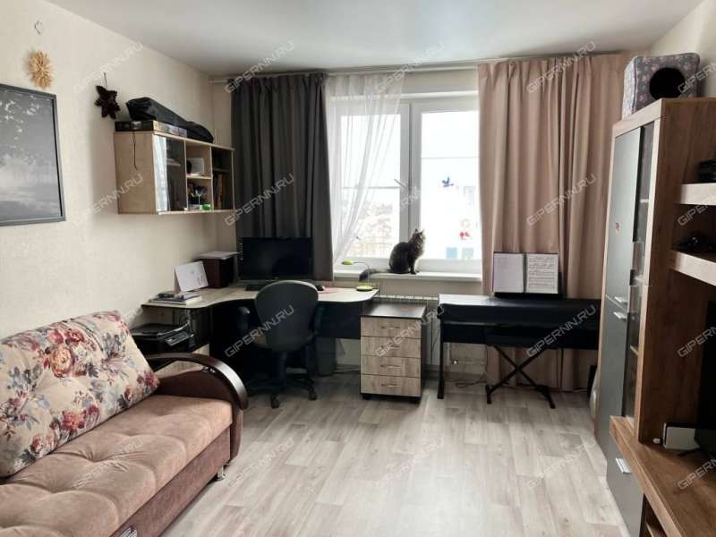 двухкомнатная квартира на улице Бориса Видяева дом 17