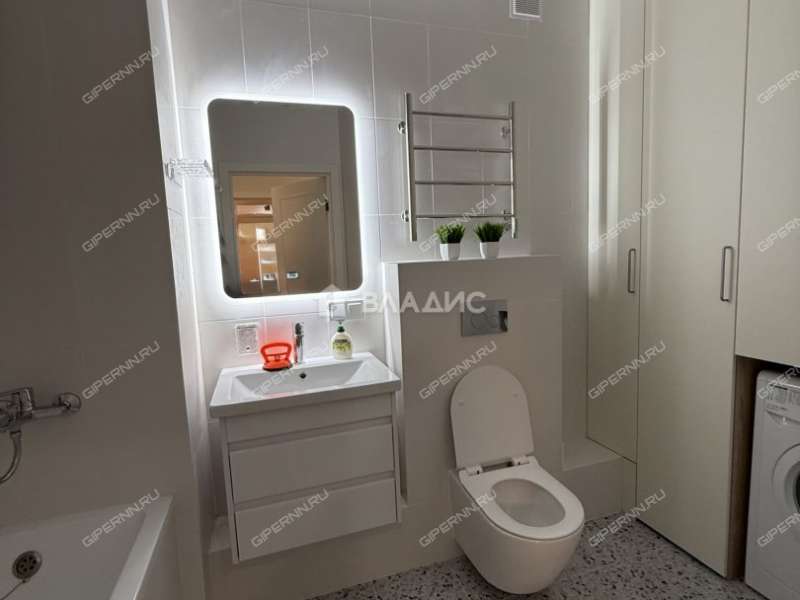 двухкомнатная квартира на улице Ванеева дом 40Б