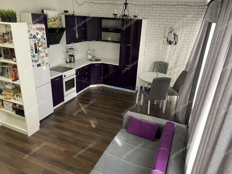 квартира-студия на проспекте Гагарина дом 101 к2