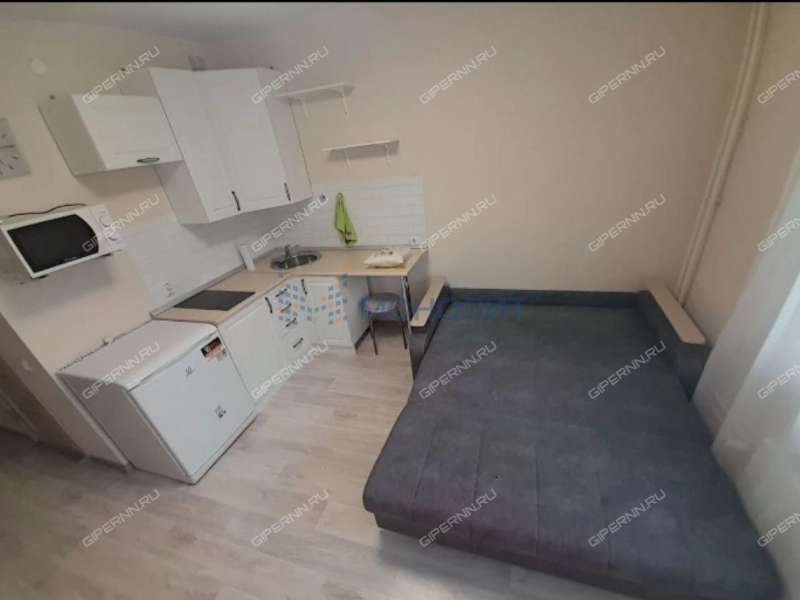 квартира-студия на улице Бориса Видяева дом 19