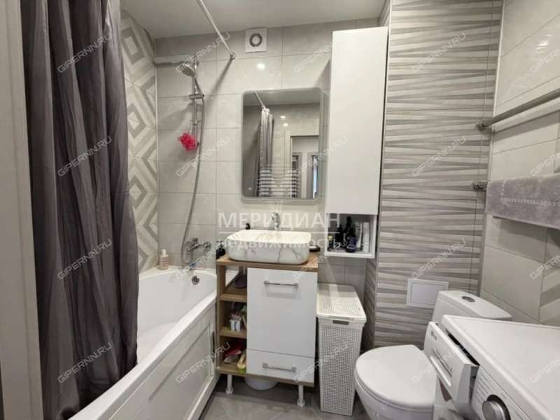 двухкомнатная квартира на улице Мельникова-Печёрского дом 1