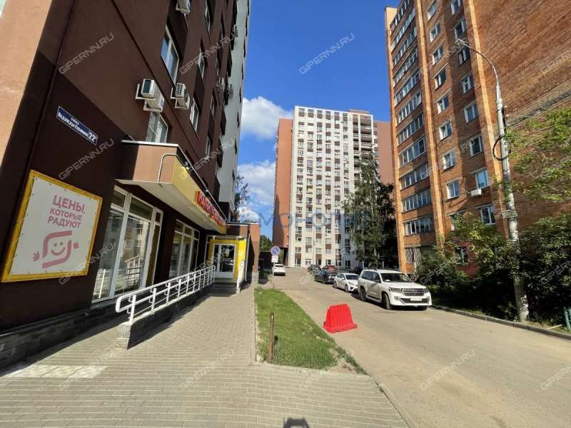 двухкомнатная квартира на улице Надежды Сусловой дом 22Б